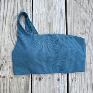 Lululemon Ribbed Nulu Asymmetric One Shoulder Sports Bra Size 4